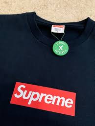 Nike jordan x space jam galaxy tee blue men's size l 20th anniversary shirt rare. Supreme 20th Anniversary Box Logo Tee Black Shop Clothing Shoes Online