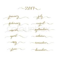 Handwritten Months January February Stock Vector Colourbox The rocaps is open to all. handwritten months january february