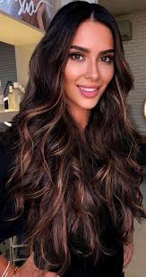 All categories individual hair for sale by length hair length: 70 Hottest Brown Hair Colour Shades For Stunning Look Dark Hair With Dark Caramel Highlights