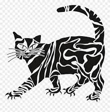 Gambar hewan hitam putih keren. Hands Off My Claws Boy Batik Hewan Hitam Putih Clipart 1587173 Pinclipart