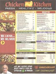 This is how to tenderise chicken the chinese restaurant way! Chicken Kitchen Menu Menu For Chicken Kitchen Kendall Pinecrest Miami