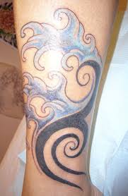 The wave, even in its crudest form, has held a powerful place in ancient. 23 Tribal Wave Tattoos