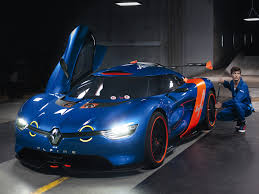 Photo Renault Alpine A110 50 Concept Blue Automobile