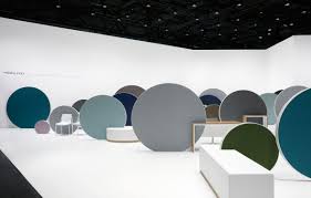 Nendo Designs Rolling Office Partitions To Aid Creativity Nendo Design Office Partition Booth Design