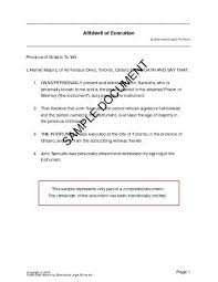 Authenticated by department of foreign affairs of canada (applicants can request the vietnam embassy fees must be paid in form of us$ money. Affidavit Of Execution Canada Legal Templates Agreements Contracts And Forms