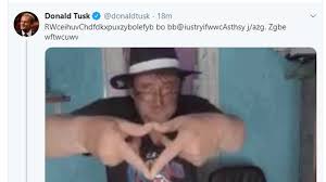 President of european people's party. Memy I Losowe Litery Na Twitterze Tuska Udaremnilem Kolejny Atak Hakerow Polsat News