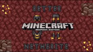 Getting ancient debris from the nether. Better Netherite Bedrockedition Minecraft Texture Pack