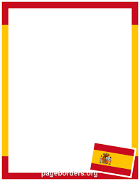 Explore the 38+ collection of spain flag clipart images at getdrawings. Spanish Flag Border Clip Art Page Border And Vector Graphics Ispanya