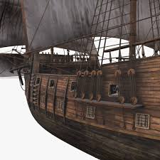 Ship Sanfrancisco 3d Model Turbosquid 1168975 In 2020 3d Model Model Model Ships