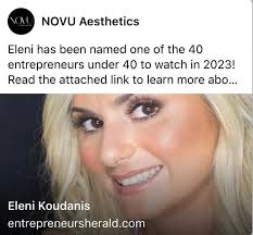 40 under 40 of 2023 Congratulations Eleni !  https://www.entrepreneursherald.com/blog/eleni-koudanis