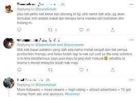 Rasanya sebab macam itu cara untuk naikkan penonton sebab instafamous ini ramai peminat. Izara Aishah Bingvng Ramai Instafamous Dah Jadi Pelakon Stesen Tv Semakin Tiada Bajet Sebab C0vid 19 Ke Malaysia Times
