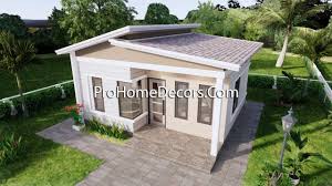 What makes these shed roof plans so popular, is that they are incredibly easy to assemble and when built right, can handle a heavy snow load without collapsing. Small House Plans 6 5x6 Meter 22x20 Feet Pdf Floor Plans Pro Home Decors