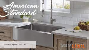 American standard kitchen sinks and faucets. Pekoe Collection