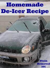 Homemade Deicer How To Make Deicer Homemade Deicer House Cleaning Tips Diy Cleaning Products