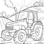 Traktor ausmalbilder zum ausdrucken trecker traktoren alte und neue mit mähmaschinen& mehr kostenlos bei happycolorz entdecken. Ausmalbilder Traktor Malvorlagen Traktoren Kostenlos Ausmalen