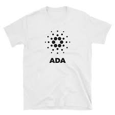 Do you love cardano ada and cryptocurrency? Cardano Large Logo T Shirt Crypto Daddy