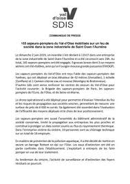 Évitez le secteur pour ne pas gêner. Calameo Communique Feu Saint Ouen L Aumone