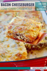 Check This Out Keto Bacon Cheeseburger Casserole Heaven On A Plate Ditchthecarbs Cheeseburger Rezepte Leckere Gesunde Rezepte Leckere Low Carb Rezepte