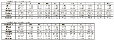 Suit Size Chart Mens Warehouse Big And Tall Mens Clothing