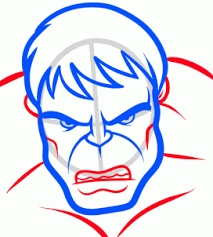 Lege die position des kopfes fest und zeichne seine ungefähre größe, indem du ein oval zeichnest. Hulk Zeichnen Lernen Schritt Fur Schritt Tutorial Zeichnen Leicht Gemacht