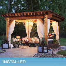 Pin By Liz Maner On House Outdoor Pergola Backyard Patio Backyard Pergola
