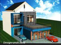 Sketsa rumah dan toko desain rumah minimalis 123 via rumahminimalis123.info. 100 Contoh Denah Rumah Toko Paling Keren Terbaru Design Rumah