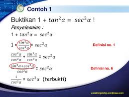 Persamaan Dan Identitas Trigonometri Ppt Download