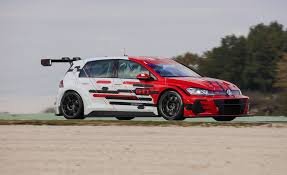 We Drive The Volkswagen Golf Gti Tcr Race Car The Coolest Gti Ever Gti Golf Gti Volkswagen Golf Gti