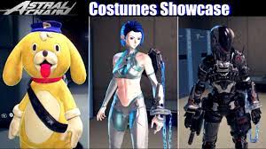 Astral Chain - Unlockable Costumes Showcase - YouTube
