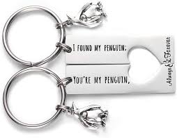 You can easily compare and choose from the 10 best boyfriend keychains for you. Buy Penguin Lover Gifts You Re My Penguin I Found My Penguin Couple Keychains Boyfriend Girlfriend Keychains For Women Online In Turkey B07mkgc2dc