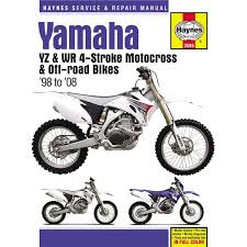 There are many different ways to wire your bike, but for this tutorial we're going to assume that your factory. Haynes Dirt Bike Manual Yamaha Yz Wr 4 Stroke Motocross Off Road Bikes Chapmoto Com