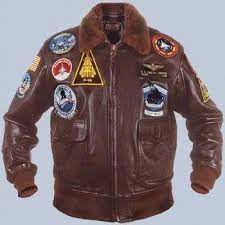 Pin On Top Gun G 1 Navy Flight Jacket