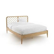 Tete de lit mademoiselle tiss. Lit En Chene Massif Avec Sommier Anda Tete De Lit En Rotin Beaux Lits Tete De Lit Avec Rangement