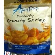 Aqua star, 6 shrimps (3 oz, 85 g). Aqua Star Butterfly Crunchy Shrimp Calories Nutrition Analysis More Fooducate