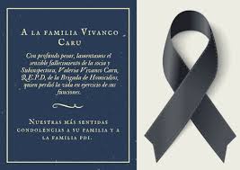 Maybe you would like to learn more about one of these? Uzivatel Corafam Pdi Na Twitteru Corafam Lamenta Profundamente El Sensible Fallecimiento De La Socia Y Subinspectora Valeria Vivanco Caru De La Brigada De Homicidos Quien Perdio La Vida En Ejercicio De Sus