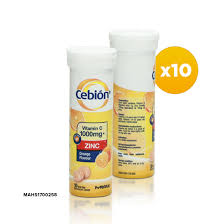 4 years old and above. Qoo10 Cebion Vitamin C 1000mg Zinc Orange Flavour 10 Effervescent Tablets X Dietary Manageme