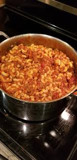 American cuisine is primarily western in origin, but has been significantly influenced by indigenous american indians, african americans, asians, pacific islanders, and many other cultures and ethnicities, reflecting the diverse history of the united states. Homemade American Chop Suey Food