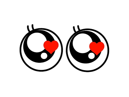 Free Vectors | heart eyes