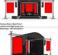 Aluminum truss roof structure big music festival concert stage