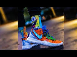 The nets' star point guard will be reevaluated in a week. Los Disenos De Kyrie Irving Para Nike Originales Homenajes A Bob Esponja Youtube