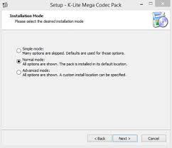 Please note that there are three separate. K Lite Codec Pack Mega 16 0 5 Fur Windows Download