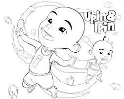 Gambar ini cocok untuk anak paud dan tk. 84 Gambar Upin Ipin Hitam Putih Untuk Diwarnai Terlihat Keren Gambar Pixabay