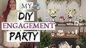 .engagement party invitation is perfect for a simple engagement party, couples shower, rehearsal dinner, after party or any wedding event. Most Stunning Diy Engagement Party Ever I Do Bbq Youtube