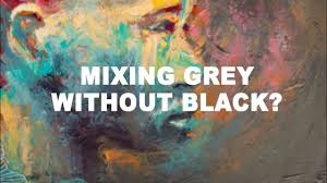 Looking for color palettes for your ui? Mixing Grey Without Black Youtube