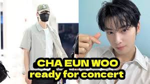 Cha Eun Woo Flies to Brazil and Mexico for Special concert