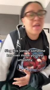 Sing along to WORTHY ✨✨ by Nuela Charles. #worthy #singer #worthytobeloved 