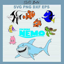 Freesvg.org offers free vector images in svg format with creative commons 0 license (public. Disney Finding Nemo Svg File For Craft Handmade Cricut Products