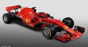 The team is also nicknamed the prancing horse, with reference to their logo. Ferrari Launch New F1 Car For 2018 Season Daily Mail Online