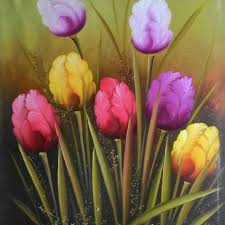 Contoh gambar lukisan bunga tulip. Lukisan Realis Bunga Tulip Shopee Indonesia