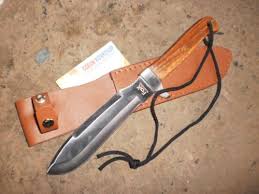 Rostfrei, 4 blade, rm 45 termasuk pos. Fox Rostfrei Serrated H56 Gdean Shop